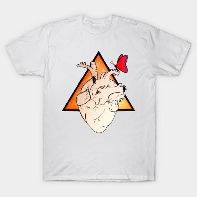 Anatomy Of A Beautiful Heart T-Shirt by JammyPants